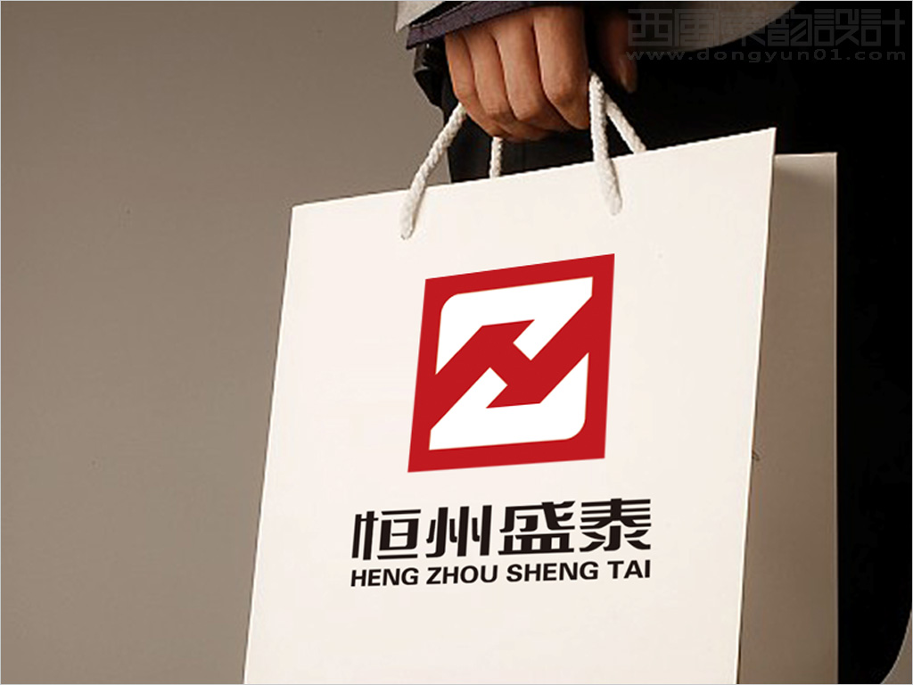 北京恒州盛泰房地產開發(fā)有限公司logo設計之手提袋設計