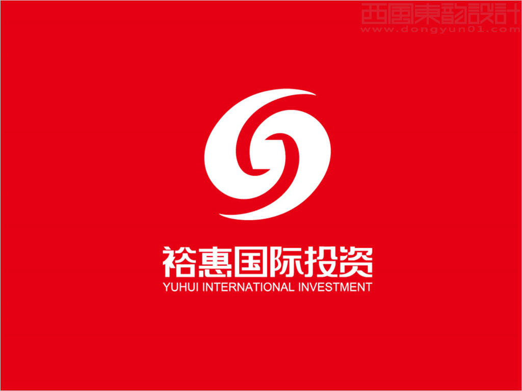 北京?；輫H投資有限公司標(biāo)志設(shè)計(jì)反白圖