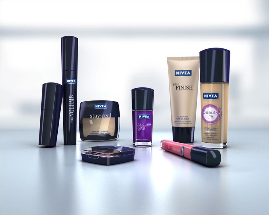 NIVEA 化妝品品牌與標(biāo)志包裝設(shè)計