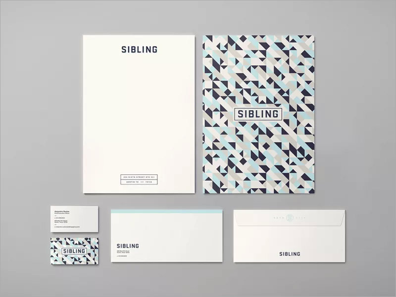 Sibling 公司信紙?jiān)O(shè)計(jì)