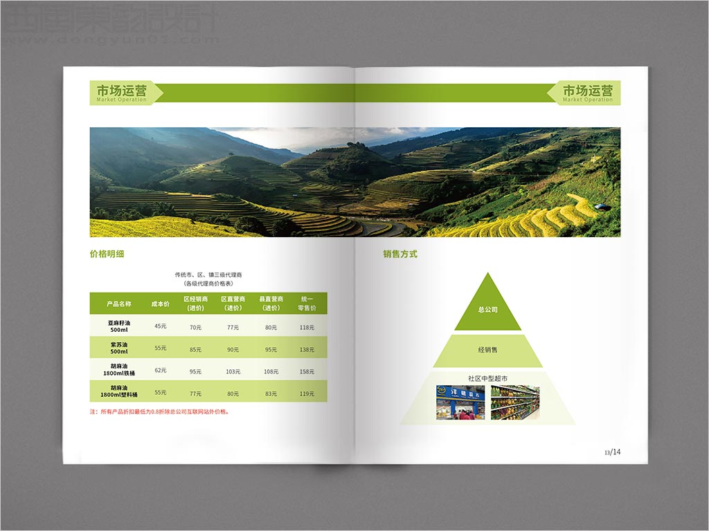 江蘇昆山天使生物科技有限公司宣傳畫冊設計之市場運營內(nèi)頁設計