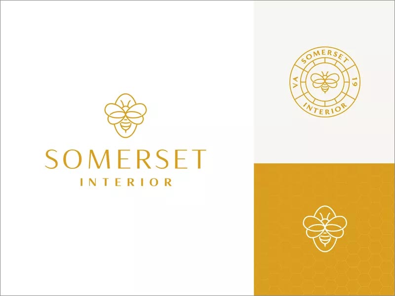 Somerset薩默塞特內(nèi)政室內(nèi)環(huán)藝設計公司logo設計