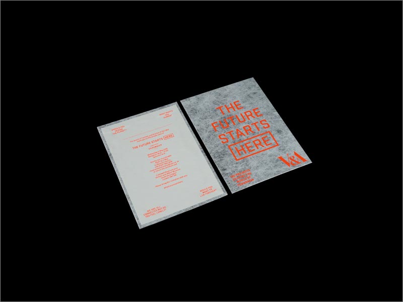 V＆A博物館的《未來從這里開始》展覽文件，威廉姆森·柯蘭工作室