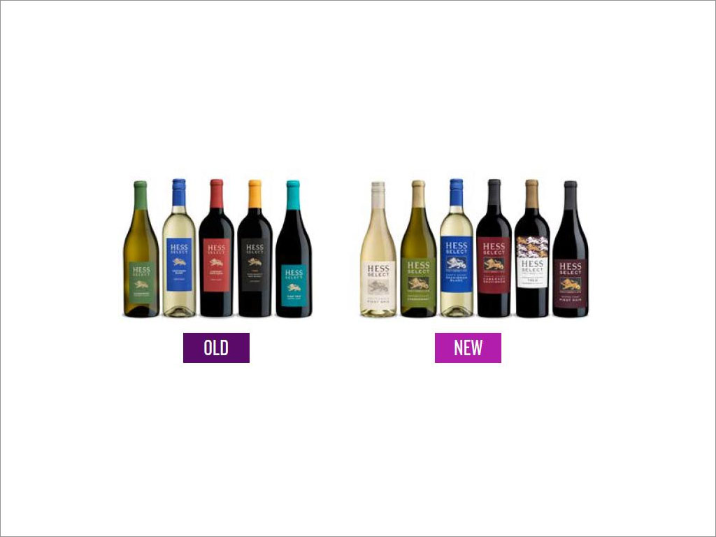 赫斯收藏酒莊(Hess Collection Winery)赫斯精選(Hess Select)葡萄酒重新包裝優(yōu)化設(shè)計 赫斯收藏酒莊(Hess Collection Winery)赫斯精選(Hess Select)葡萄酒重新包裝優(yōu)化設(shè)計