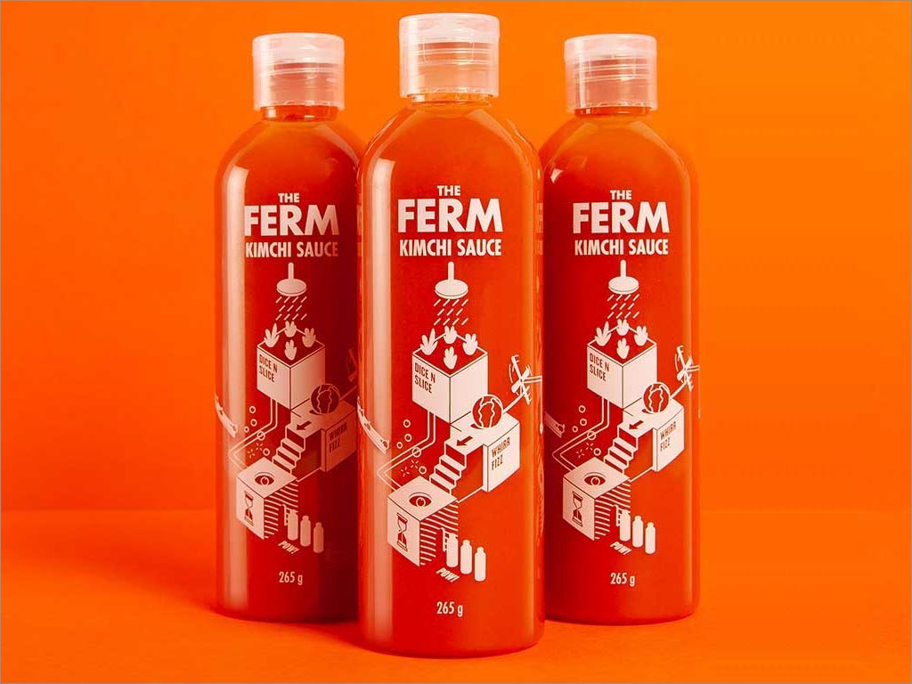 澳大利亞The Ferm泡菜調(diào)味醬包裝設計