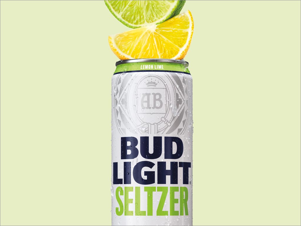 Bud Light檸檬青檸味氣泡蘇打水包裝設(shè)計