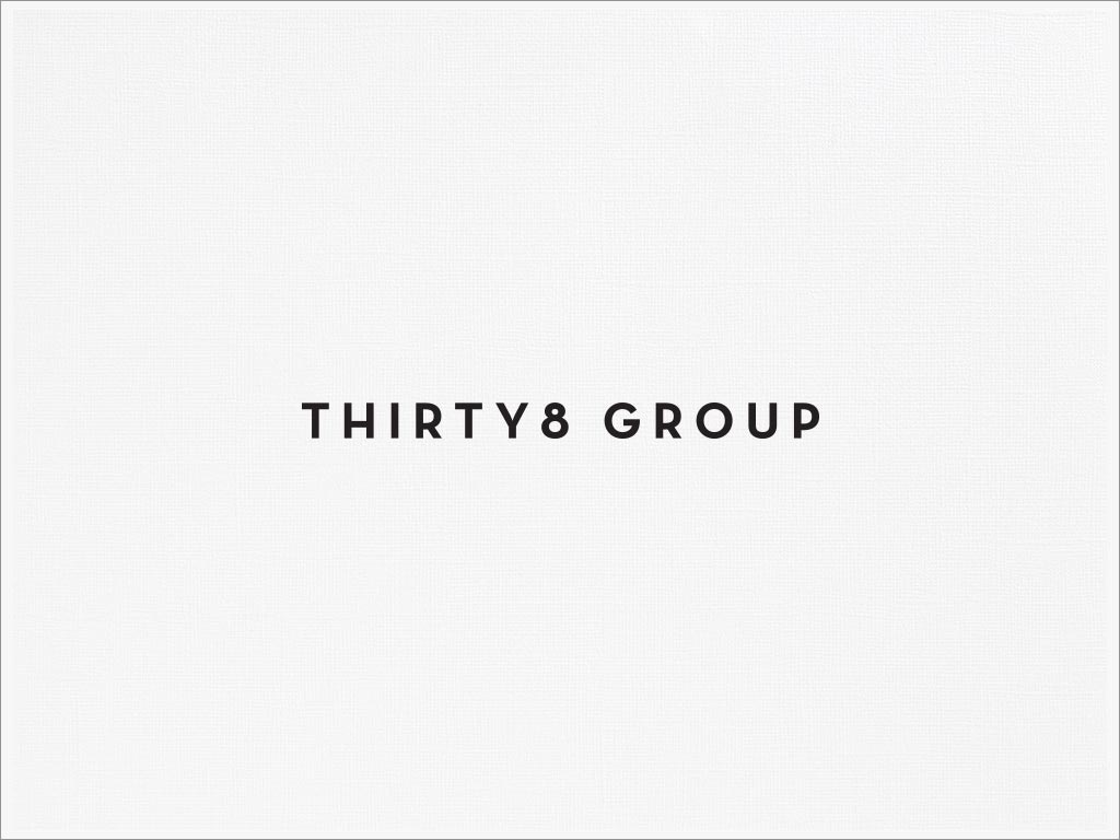 澳大利亞Thirty8 Group房地產開發(fā)公司品牌字體設計