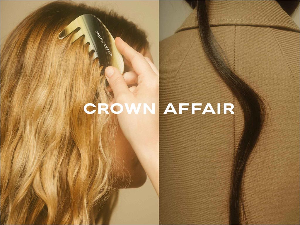 美國Crown Affair護發(fā)日化產品包裝設計
