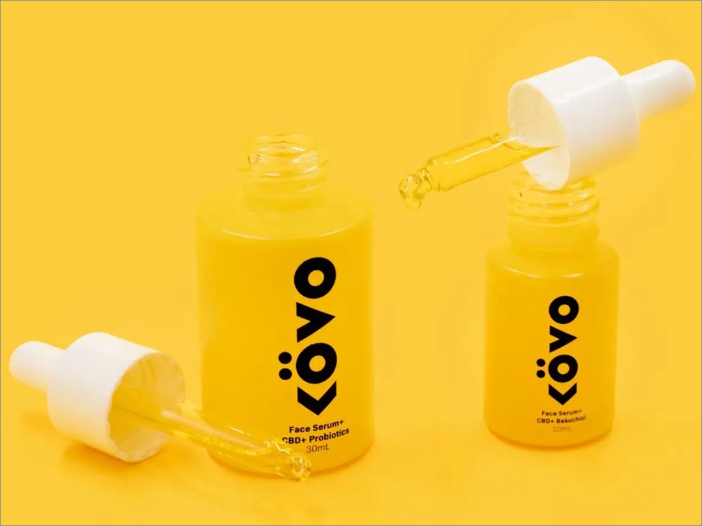 K?VO植物性益生菌護膚品瓶體包裝設(shè)計