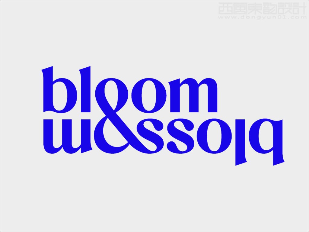 英國Bloom and Blossom護(hù)膚品logo設(shè)計(jì)