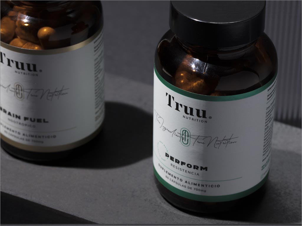 Truu Nutrition營養(yǎng)保健補(bǔ)品瓶貼包裝設(shè)計