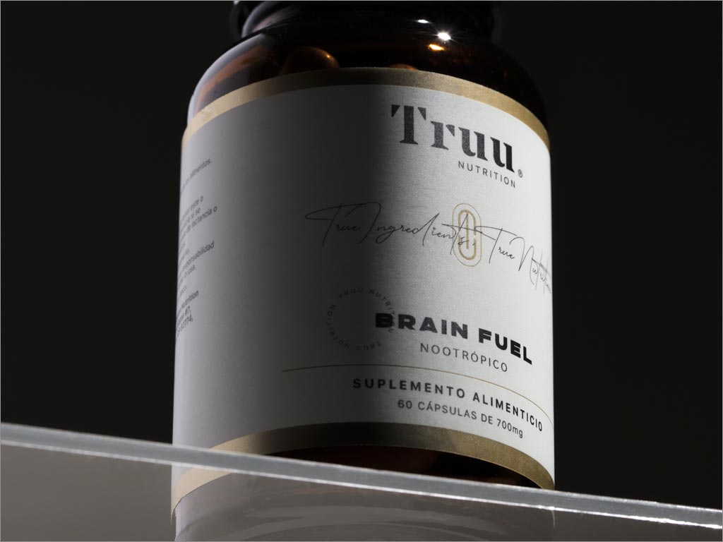 Truu Nutrition營養(yǎng)保健補(bǔ)品包裝設(shè)計之局部細(xì)節(jié)展示