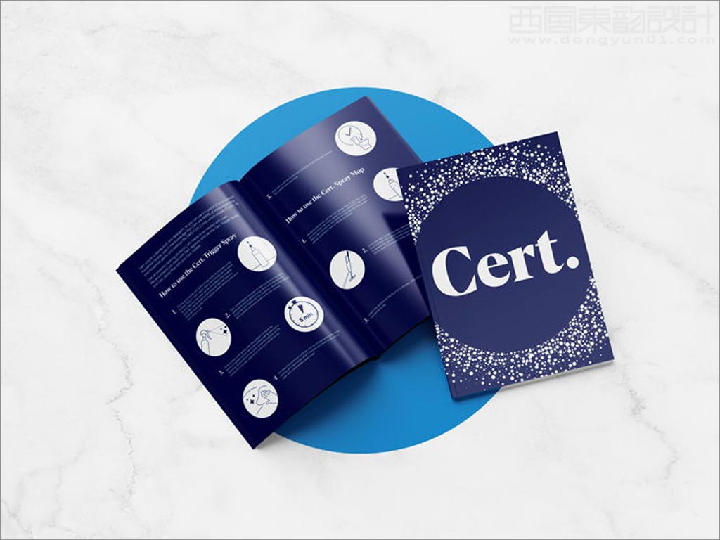 英國(guó)Dert家用清潔消毒劑畫冊(cè)設(shè)計(jì)