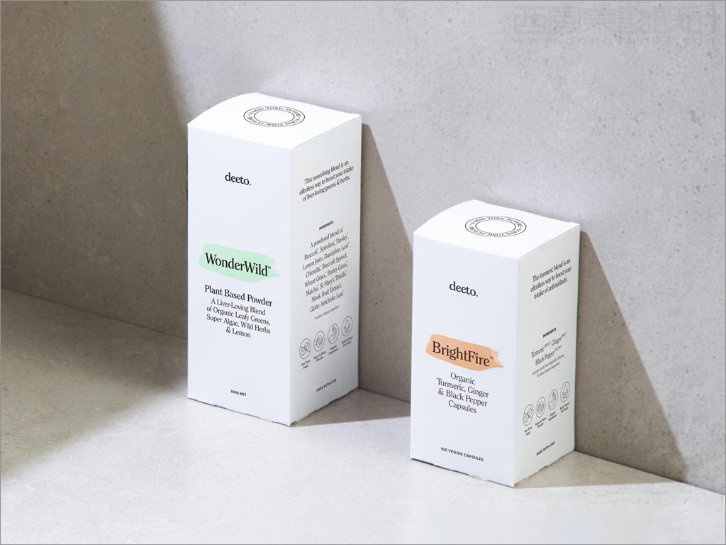 Deeto排毒保健品包裝設(shè)計