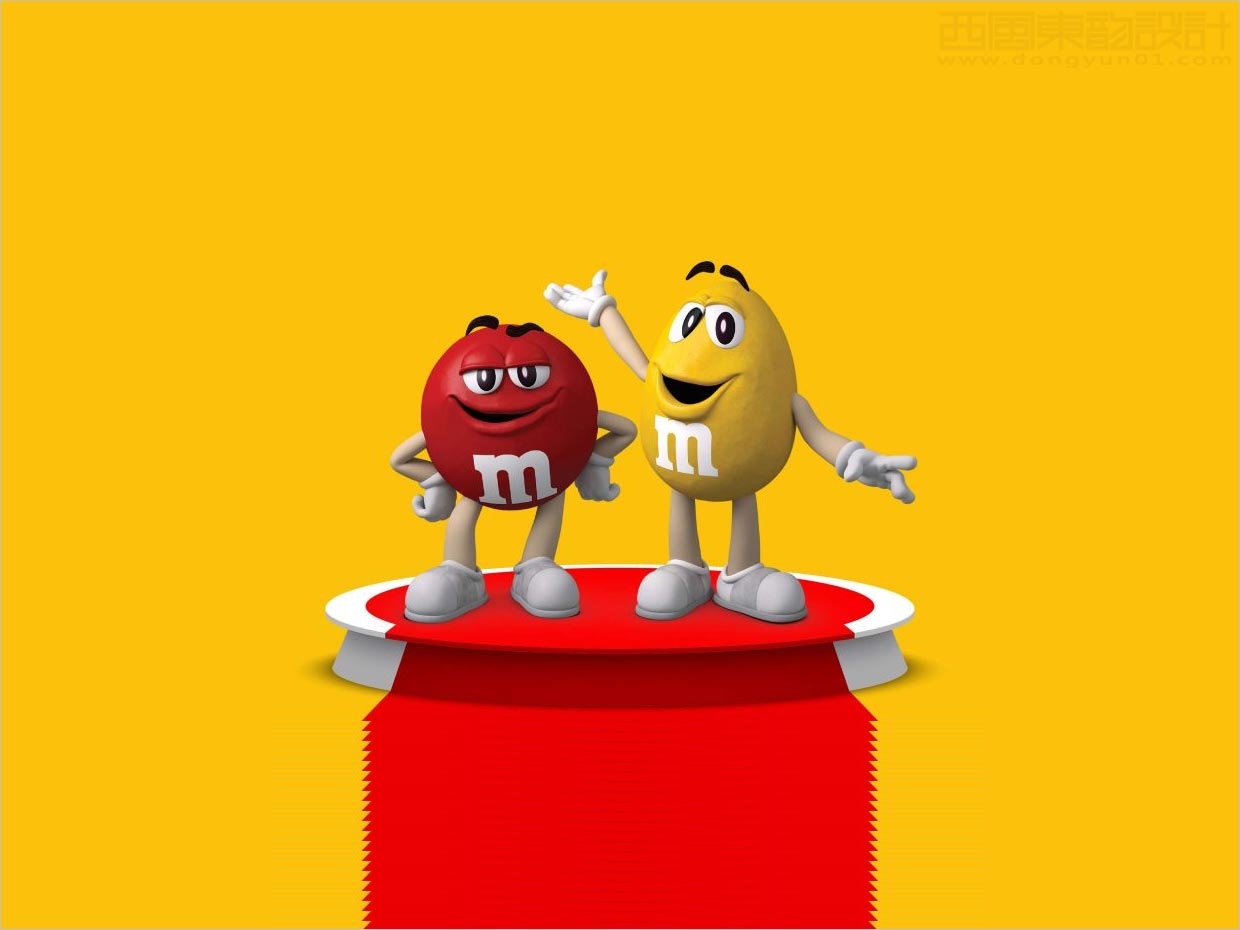 M＆M的吉祥物設(shè)計案例欣賞