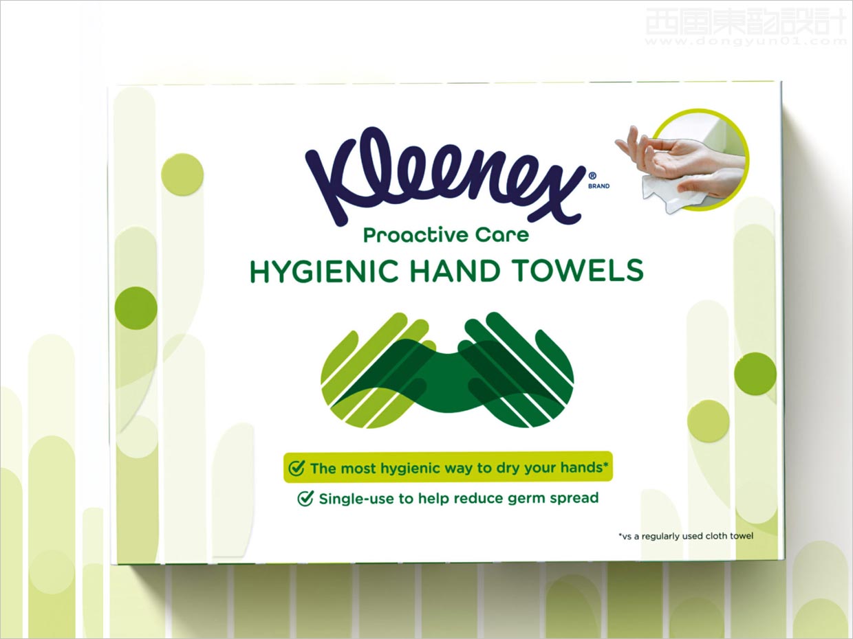 英國Kleenex面巾抽紙衛(wèi)生用品包裝盒設(shè)計(jì)