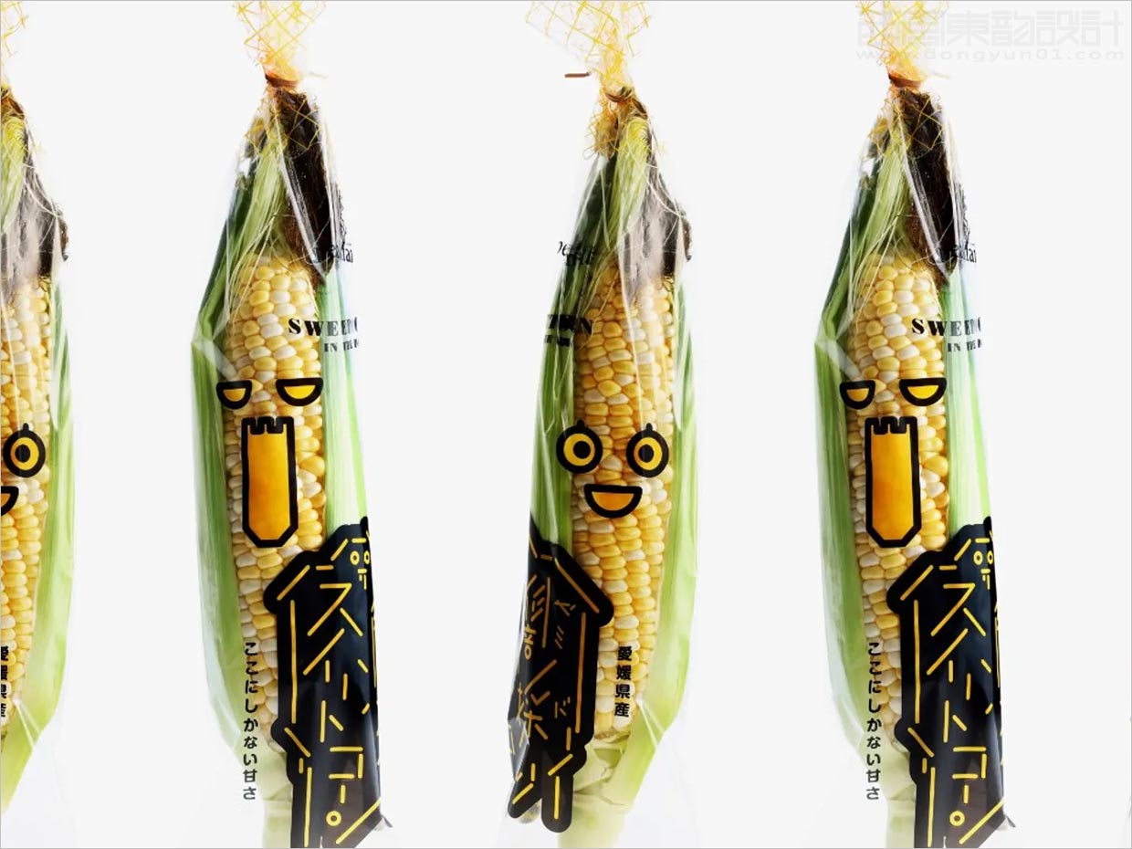 日本甜玉米農(nóng)產(chǎn)品包裝設計