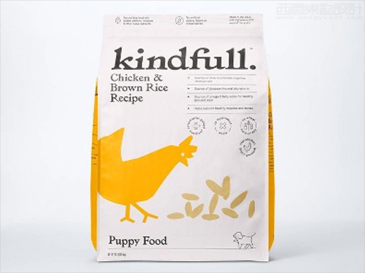 美國Kindfull狗糧貓糧寵物食品包裝設(shè)計(jì)