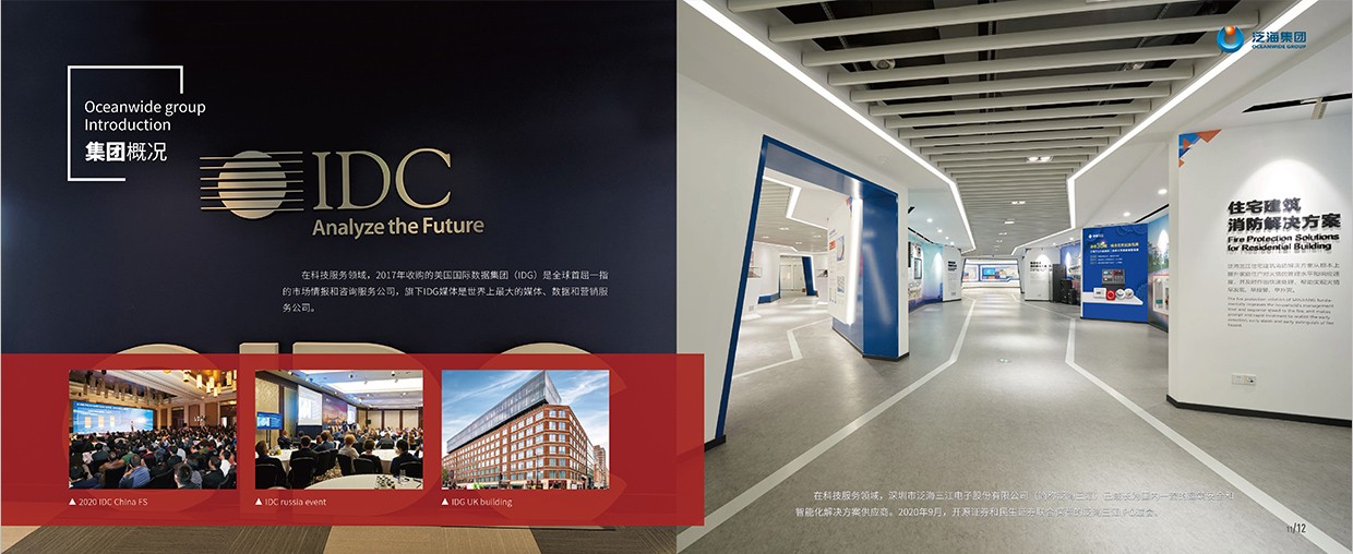 中國泛?？毓杉瘓F(tuán)35周年畫冊(cè)設(shè)計(jì)之集團(tuán)概況頁面設(shè)計(jì)