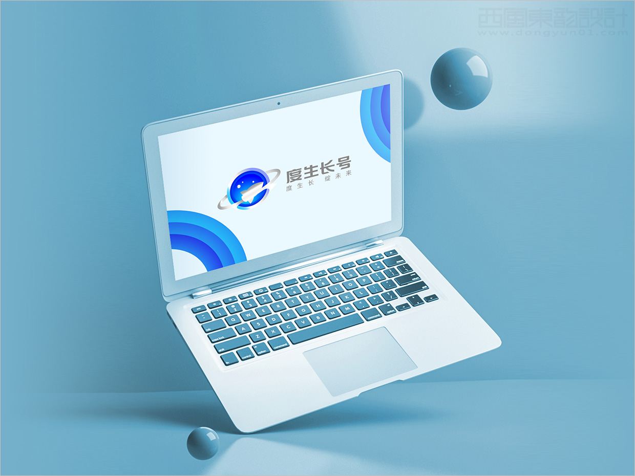 百度大學(xué)度生長號品牌logo設(shè)計(jì)應(yīng)用之電腦屏保